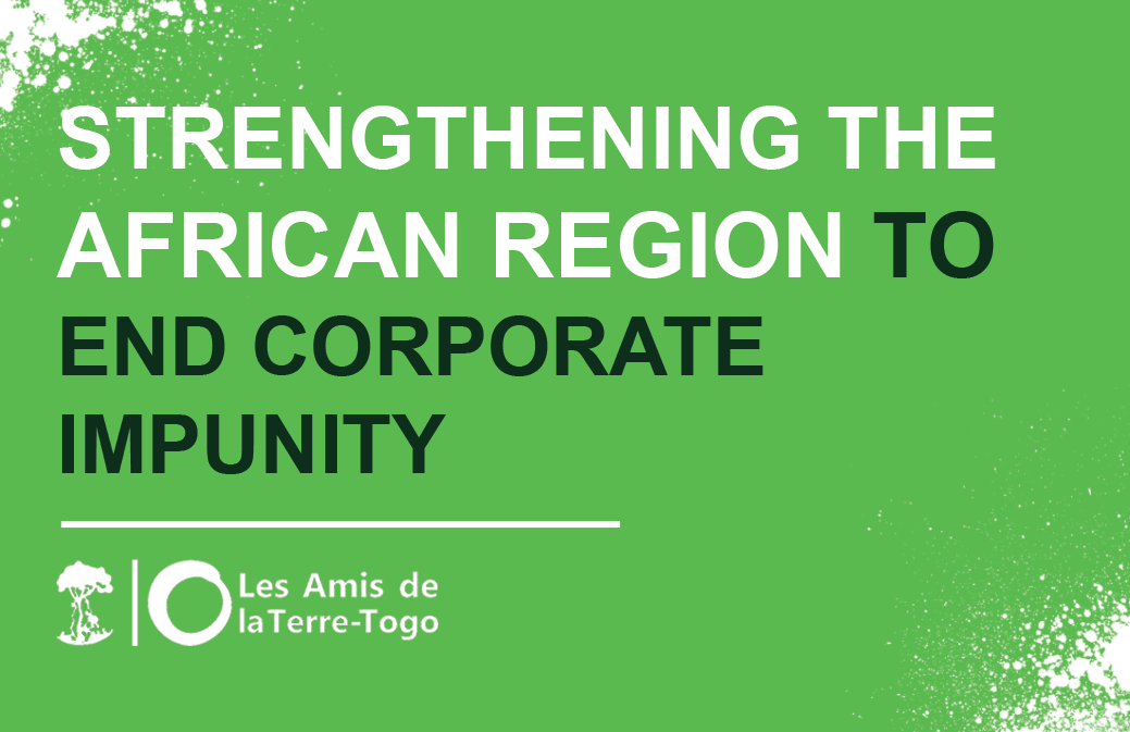 Strengthening the African Region to End Corporate Impunity