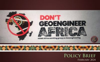 Don’t geoengineer Africa