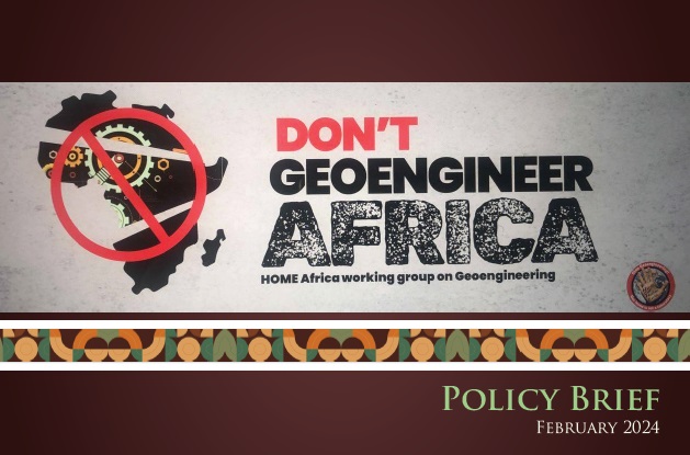 Don’t geoengineer Africa